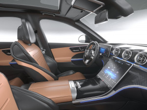 Mercedes-Benz C-Class 2022 3D Model