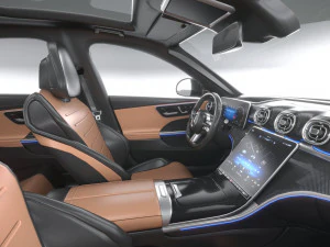 Mercedes-Benz C-Class 2022 3D Model