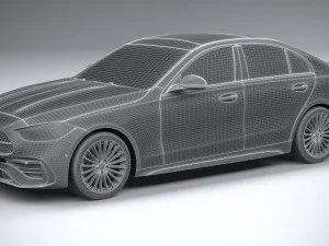 Mercedes-Benz C-Class 2022 3D Model