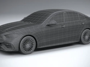 Mercedes-Benz C-Class 2022 3D Model