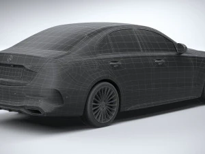 Mercedes-Benz C-Class 2022 3D Model