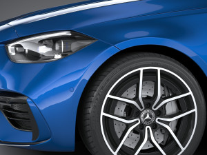 Mercedes-Benz C-Class Estate 2022 Modèle 3D