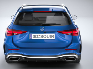 Mercedes-Benz C-Class Estate 2022 Modèle 3D