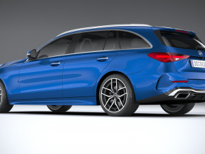 Mercedes-Benz C-Class Estate 2022 Modèle 3D
