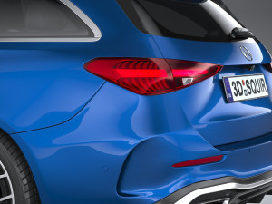 Mercedes-Benz C-Class Estate 2022 Modèle 3D