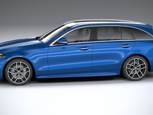 Mercedes-Benz C-Class Estate 2022 Modèle 3D