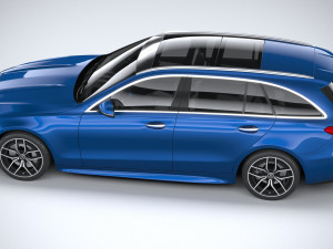 Mercedes-Benz C-Class Estate 2022 Modèle 3D