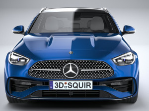 Mercedes-Benz C-Class Estate 2022 Modèle 3D