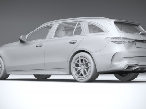 Mercedes-Benz C-Class Estate 2022 Modèle 3D