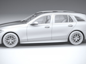 Mercedes-Benz C-Class Estate 2022 Modèle 3D