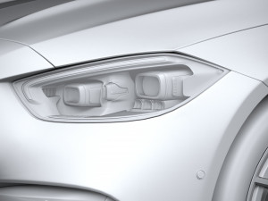 Mercedes-Benz C-Class Estate 2022 Modèle 3D