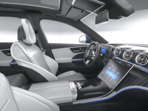 Mercedes-Benz C-Class Estate 2022 Modèle 3D
