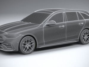 Mercedes-Benz C-Class Estate 2022 Modèle 3D