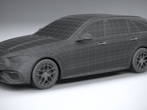 Mercedes-Benz C-Class Estate 2022 Modèle 3D