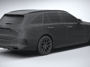 Mercedes-Benz C-Class Estate 2022 Modèle 3D