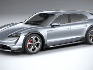Porsche Taycan 4S Cross Turismo 2021 Modello 3D