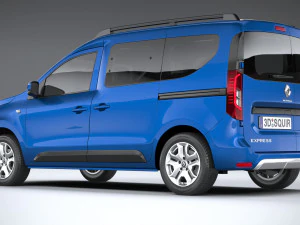 Renault Express 2021 3D Model