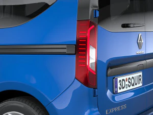 Renault Express 2021 3D Model