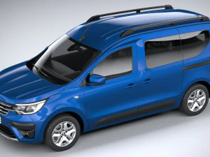 Renault Express 2021 3D Model