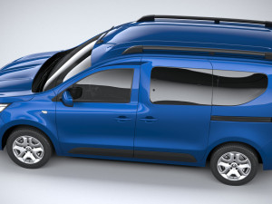 Renault Express 2021 Model 3D