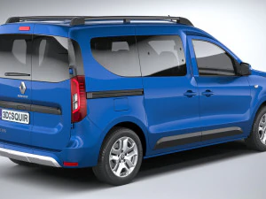 Renault Express 2021 3D Model