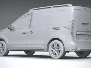 Renault Express 2021 3D Model
