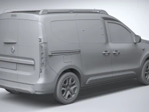 Renault Express 2021 3D Model