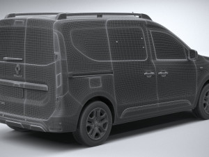 Renault Express 2021 Model 3D