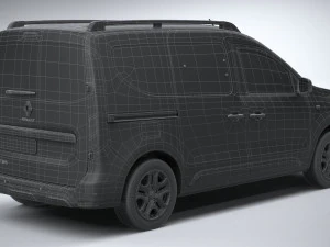 Renault Express 2021 3D Model