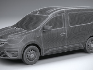Renault Express Van 2021 3D Model