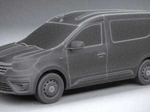 Renault Express Van 2021 3D Model