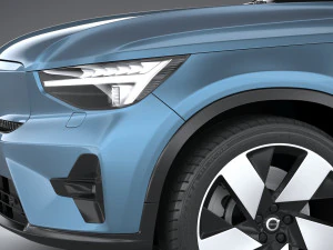 Volvo C40 Recharge 2022 3D Model