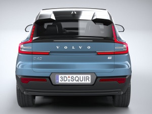 Volvo C40 Recharge 2022 3Dモデル