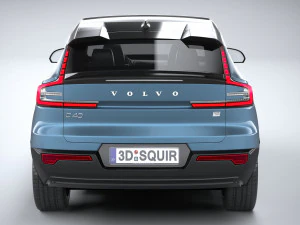 Volvo C40 Recharge 2022 3D Model