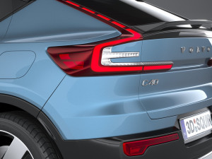 Volvo C40 Recharge 2022 3Dモデル