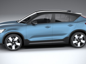 Volvo C40 Recharge 2022 3Dモデル