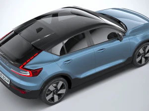 Volvo C40 Recharge 2022 3D Model