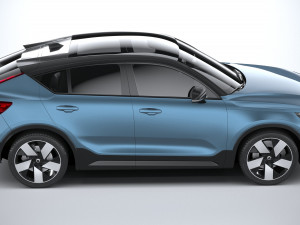 Volvo C40 Recharge 2022 3Dモデル