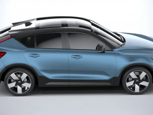 Volvo C40 Recharge 2022 3D Model