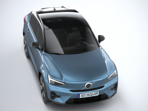Volvo C40 Recharge 2022 3Dモデル