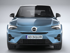 Volvo C40 Recharge 2022 3Dモデル