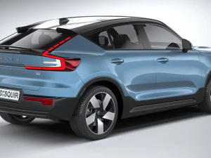 Volvo C40 Recharge 2022 3D Model