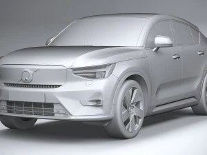 Volvo C40 Recharge 2022 3D Model