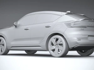 Volvo C40 Recharge 2022 3D Model