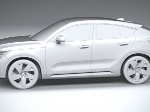 Volvo C40 Recharge 2022 3Dモデル