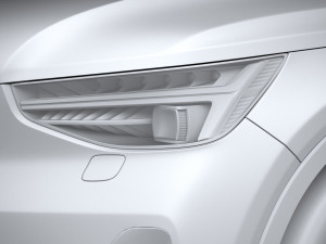 Volvo C40 Recharge 2022 3Dモデル