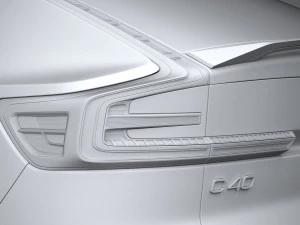 Volvo C40 Recharge 2022 3D Model