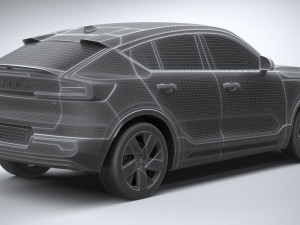 Volvo C40 Recharge 2022 3Dモデル