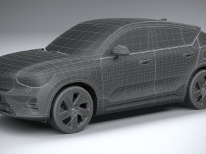 Volvo C40 Recharge 2022 3Dモデル