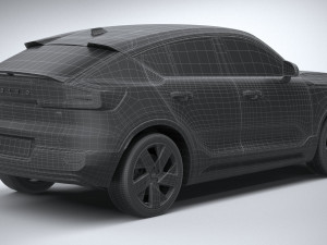 Volvo C40 Recharge 2022 3Dモデル
